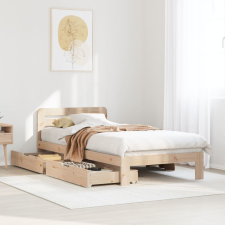 vidaXL tömör fenyőfa ágy matrac nélkül 90 x 200 cm ágy és ágykellék
