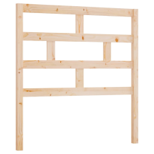 vidaXL tömör fenyőfa ágyfejtámla 106 x 4 x 100 cm (814179) ágy és ágykellék