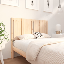vidaXL tömör fenyőfa ágyfejtámla 125,5 x 4 x 100 cm ágy és ágykellék