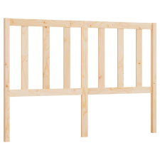 vidaXL tömör fenyőfa ágyfejtámla 126 x 4 x 100 cm (817730) ágy és ágykellék