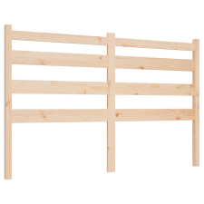 vidaXL tömör fenyőfa ágyfejtámla 126 x 4 x 100 cm (818410) ágy és ágykellék