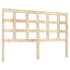 vidaXL tömör fenyőfa ágyfejtámla 140,5 x 4 x 100 cm (817885) ágy és ágykellék