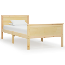vidaXL tömör fenyőfa ágykeret 100 x 200 cm (322175) ágy és ágykellék