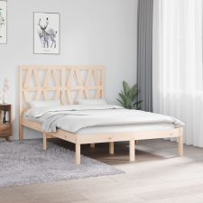 vidaXL tömör fenyőfa ágykeret 120 x 200 cm ágy és ágykellék