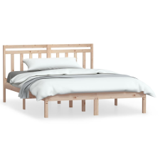 vidaXL tömör fenyőfa ágykeret 120 x 200 cm (3100584) ágy és ágykellék