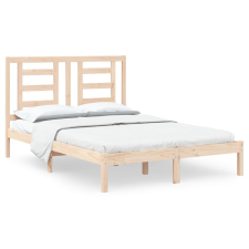 vidaXL tömör fenyőfa ágykeret 140 x 190 cm (3104328) ágy és ágykellék