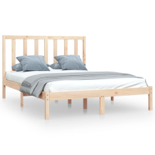 vidaXL tömör fenyőfa ágykeret 140 x 190 cm (3105140) ágy és ágykellék