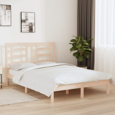 vidaXL tömör fenyőfa ágykeret 140x200 cm ágy és ágykellék