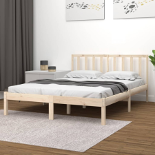 vidaXL tömör fenyőfa ágykeret 200 x 200 cm ágy és ágykellék
