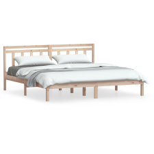 vidaXL tömör fenyőfa ágykeret 200 x 200 cm (3100609) ágy és ágykellék