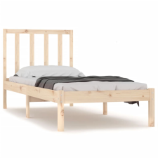 vidaXL tömör fenyőfa ágykeret 90 x 190 cm (3FT Single) (3105101) ágy és ágykellék
