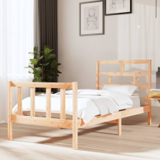 vidaXL tömör fenyőfa ágykeret 90 x 200 cm ágy és ágykellék