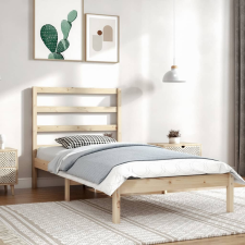 vidaXL tömör fenyőfa ágykeret 90 x 200 cm ágy és ágykellék