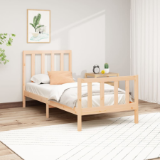 vidaXL tömör fenyőfa ágykeret 90 x 200 cm ágy és ágykellék