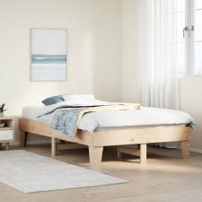 vidaXL tömör fenyőfa ágykeret ágy matrac nélkül 120 x 200 cm ágy és ágykellék