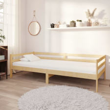 vidaXL tömör fenyőfa dívány matraccal 90 x 200 cm bútor