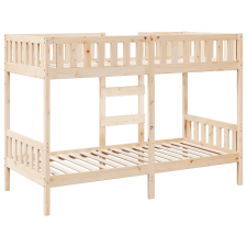 vidaXL tömör fenyőfa emeletes ágy 90x190 cm (3308604) ágy és ágykellék