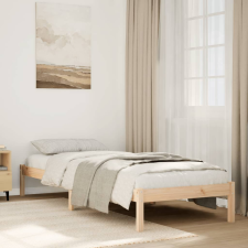 vidaXL tömör fenyőfa extra hosszú ágykeret matrac nélkül 90 x 220 cm ágy és ágykellék