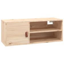 vidaXL tömör fenyőfa faliszekrény 80 x 30 x 30 cm bútor