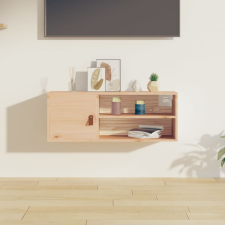 vidaXL Tömör fenyőfa faliszekrény 80 x 30 x 30 cm bútor