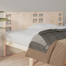 vidaXL tömör fenyőfa fejtámla 126 x 4 x 100 cm ágy és ágykellék