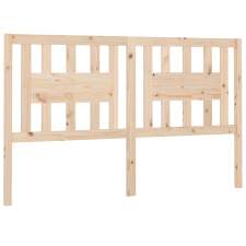 vidaXL tömör fenyőfa fejtámla 126 x 4 x 100 cm (818660) ágy és ágykellék