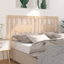 vidaXL Tömör fenyőfa fejtámla 166 x 4 x 100 cm ágy és ágykellék