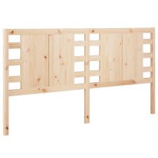 vidaXL tömör fenyőfa fejtámla 206 x 4 x 100 cm (818790) ágy és ágykellék
