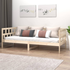 vidaXL tömör fenyőfa kanapéágy 80 x 200 cm ágy és ágykellék