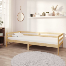 vidaXL tömör fenyőfa kanapéágy 90 x 200 cm ágy és ágykellék