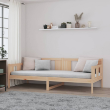 vidaXL tömör fenyőfa kanapéágy 90 x 200 cm ágy és ágykellék
