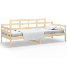 vidaXL tömör fenyőfa kanapéágy 90 x 200 cm (820327) ágy és ágykellék