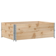 vidaXL tömör fenyőfa kerti növénytartó 120 x 80 cm kerti tárolás