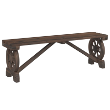vidaXL tömör fenyőfa kerti pad 115 cm (365112) kerti bútor