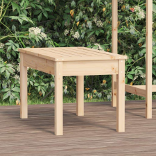 vidaXL tömör fenyőfa kerti pad 80x44x45 cm kerti bútor