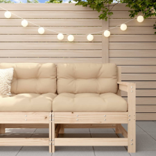 vidaXL tömör fenyőfa kerti szék párnával kerti bútor