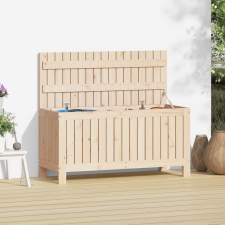 vidaXL tömör fenyőfa kerti tárolóláda 108 x 42,5 x 54 cm kerti tárolás