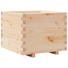 vidaXL tömör fenyőfa kerti virágtartó 60 x 60 x 49,5 cm kerti tárolás
