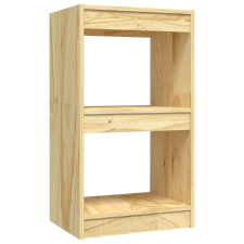 vidaXL tömör fenyőfa könyvszekrény 40 x 30 x 71,5 cm (808133) bútor