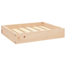 vidaXL tömör fenyőfa kutyaágy 51,5 x 44 x 9 cm (820846) szállítóbox, fekhely kutyáknak