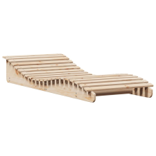 vidaXL tömör fenyőfa napozóágy 205 x 80 x 31,5 cm (832584) kerti bútor