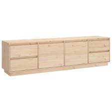 vidaXL tömör fenyőfa TV-szekrény 176x37x47,5 cm (814319) bútor