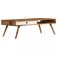 vidaXL Tömör kelet-indiai rózsafa dohányzóasztal 110 x 50 x 35 cm bútor