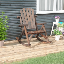 vidaXL tömör lucfenyő kerti hintaszék 69 x 96 x 101 cm kerti bútor