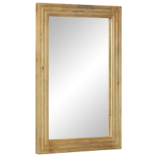 vidaXL tömör mangófa barna fürdőszoba tükör 50x70x3 cm fürdőszoba bútor