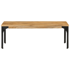 vidaXL tömör mangófa dohányzóasztal 100 x 55 x 35 cm bútor