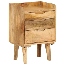 vidaXL tömör mangófa éjjeliszekrény 40 x 30 x 59,5 cm bútor