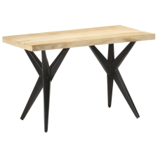 vidaXL tömör mangófa étkezőasztal 120 x 60 x 76 cm bútor