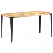 vidaXL tömör mangófa étkezőasztal 140 x 70 x 76 cm bútor