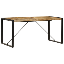 vidaXL tömör mangófa étkezőasztal 160 x 80 x 75 cm (247417) bútor